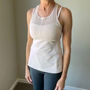 Peach Zella Tank Size Small